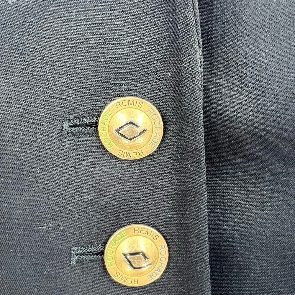 Basler black blazer jacket size 38